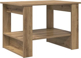 vidaXL Masă de cafea Stejar Artizanal 72 x 50 x 50 cm Lemn compozit