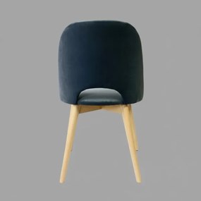 Scaun de sufragerie THEO gri închis