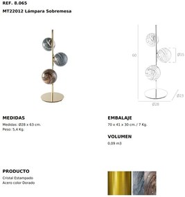 Lampa de masa eleganta design minimalist Sphere