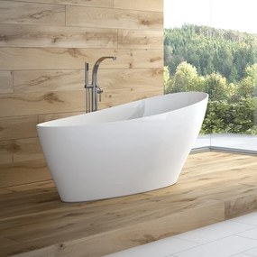 Cada freestanding Besco Keya alba 165x71 cm