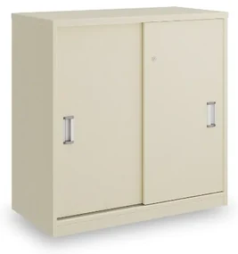 Dulap jos SimpleOffice 80 x 40 x 80 cm, mesteacan