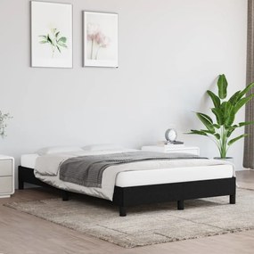 346706 vidaXL Cadru de pat, negru, 120x200 cm, material textil