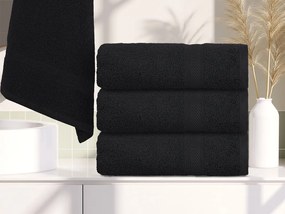 Prosop CLARYSSE ELEGANCE 60x110 cm antracit, 100% bumbac