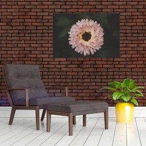 Tablou cu floare portocalie (90x60 cm)
