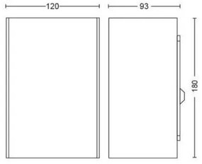 Corp de iluminat LED RGB de exterior Hue RESONATE 2xLED/8W/230V IP44 Philips 17464/30/P7