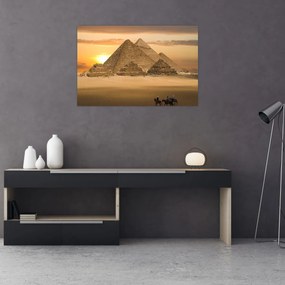 Tablou - Piramidele (90x60 cm)