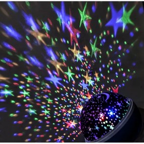 Solight 1V220 - LED Proiector de crăciun USB 4xAAA