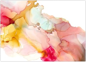 Tablou - Abstract din cerneală (70x50 cm)