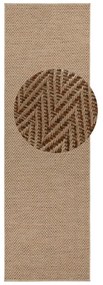 Covor tip traversă BT Carpet Nature 500, 80 x 350 cm, maro