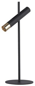 Veioza/Lampa de masa LED design minimalist Belle negru/auriu