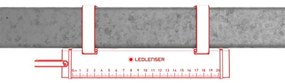 Ledlenser AF2R - Lanternă de lucru LED reîncărcabilă, cu reglare a intensității, IP54, 1000 lm, 50 h