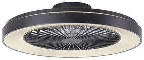 Ventilator LED RGBW dimabil de tavan Brilliant MAZZARO LED/24W/230V + telecomandă