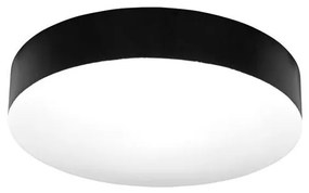 Plafonieră LED Ecolite WML300-CCT/24W/CR MAKARON LED/24W/230V IP44 negru