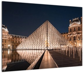 Tablou - Louvre noaptea (70x50 cm)