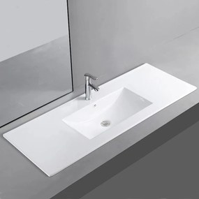 V955 - Lavoar cu design plat 18x120x46 cm