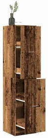 vidaXL Dulap de farmacie, lemn vechi, 40x41x174,5 cm, lemn prelucrat