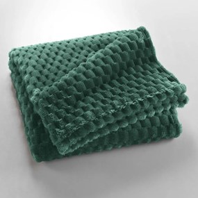 Pătură verde din microflanel 125x150 cm Mini Frosty – douceur d'intérieur