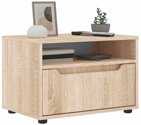 vidaXL Dulap TV „VISNES” Stejar Sonoma 60x40x38 cm lemn prelucrat