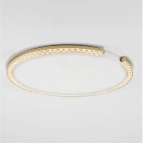 Plafoniera circulara aluminiu auriu GREAMY D-65cm