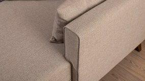 Canapea extensibilă de colț Bella Corner Sofa Right 2 - Cream