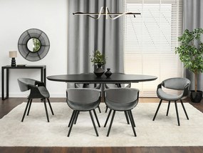 Scaun Bjorn K (gri + negru). 1110940