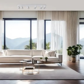 Spot VERTICAL 6xGU10/8W/230V alb