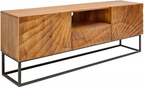 Comoda TV din lemn Scorpion 160cm Mango maro