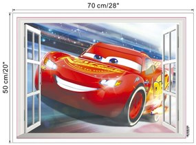 Autocolant de perete "Fulger McQueen" 50x70cm