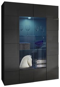 Vitrină SERIAN antracit