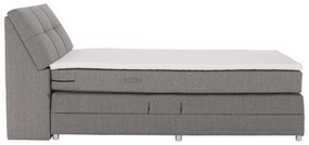 Pat electric reglabil, cu arcuri, gri, 120x200, GERONA NEW