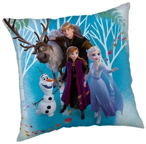 Disney Regatul de gheață Family pernă, pernă decorativă 40x40 cm