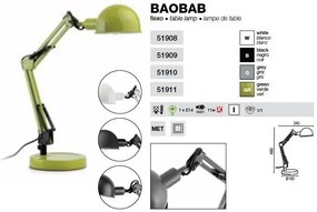 Veioza lampa de masa Baobab 51909