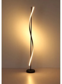 Lampadar LED aluminiu cu efect de lemn WATKINS