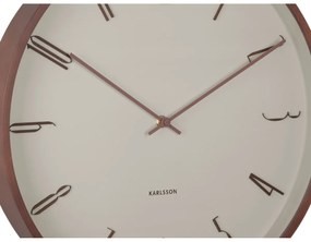 Karlsson 6014WG ceas de perete design bej,diametru  40 cm