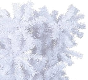 Brad de Craciun artificial inversat, cu suport, alb, 180 cm Alb, 180 x 90 cm, 1