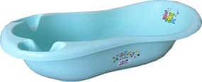 Cadita ergonomica pentru bebelusi si copii NOVOKIDS™ Little Bear , baita bebe, dimensiuni 100X50X25, suport anti alunecare, supapa scurgere,Turquoise