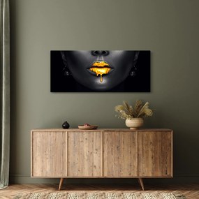 Tablou - Buzele femeii (120x50 cm)