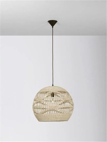 Lustra / Pendul modern design natural ratan MARLO D-48,5cm