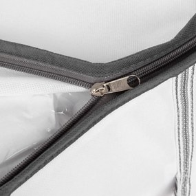 Cutii de depozitare pentru haine 2 buc. din material textil cu vacuum/cu pereți întăriți 50x65x27 cm Life – Compactor