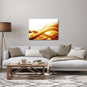 Tablou - Abstrac galben (70x50 cm)