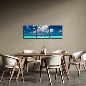 Tablou cu mare (cu ceas) (90x30 cm)