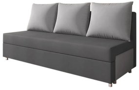Expedo Canapea tapițată LISA, gri+gri deschis (alova 48/alova 10)