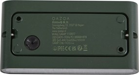 Lampă modernă de perete pentru exterior verde închis 17,5 cm, inclusiv LED IP65 - Batt