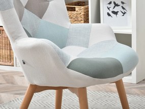 Fotoliu Nutri (patchwork + negru). 1110346