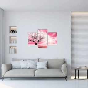 Tabloul cu pomul roz (90x60 cm)
