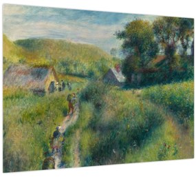 Tablou pe sticlă - Auguste Renoir, The Mussel Harvest, reproducere (70x50 cm)