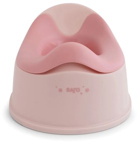 Olita copii, EasyStart, recipient detasabil, baza antiderapanta, bariera anti-stropire, Roz