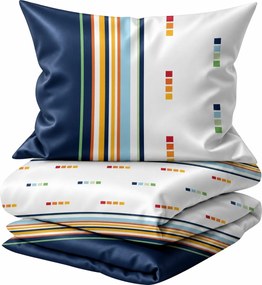 Lenjerie de pat din satin SOLERO colorata Dimensiune lenjerie de pat: 70 x 90 cm | 140 x 200 cm