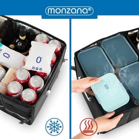 Deuba Organizator valiza neagra - 60x35x30cm