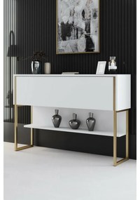 Comodă Luxe White and Gold